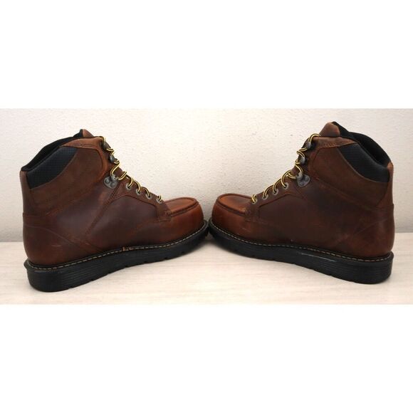 Wolverine W211001 Men Sz 11M Tobacco Brown Hellcat 6" Moc Toe CT Wedge Boot - Picture 14 of 16